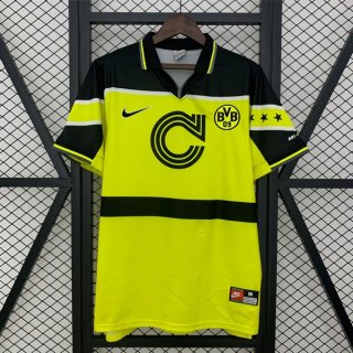 Tailandia Camiseta Dortmund Primera Equipación Retro 1996-1997 Tailandia Camiseta Dortmund Primera Equipación Retro 1996-1997