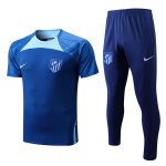 Camiseta Atletico Madrid Conjunto Completo 2022/2023 Azul Camiseta Atletico Madrid Conjunto Completo 2022/2023 Azul