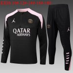 Ninos Sudadera De Training PSG 2024/2025 Negro Rosa