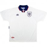 Primera Equipación Tailandia Camiseta Inglaterra Retro 1994 Blanco