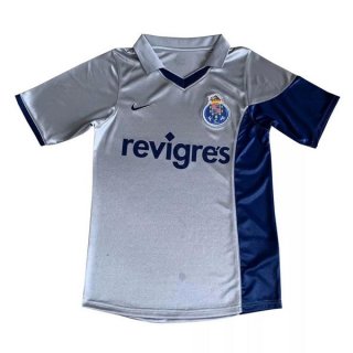 Segunda Equipación Tailandia Camiseta Oporto Retro 2001 Gris Segunda Equipación Tailandia Camiseta Oporto Retro 2001 Gris