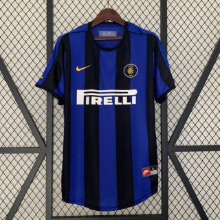 Tailandia Camiseta Inter Milan Primera Equipación Retro 1999 2000 Tailandia Camiseta Inter Milan Primera Equipación Retro 1999 2000