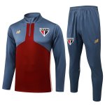 Sudadera De Training Sao Paulo 2025/2026 Rojo Gris