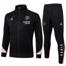 Chandal PSG 2025/2026 Negro Rosa