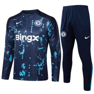Sudadera De Training Chelsea 2024/2025 Azul 3 Sudadera De Training Chelsea 2024/2025 Azul 3