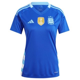 Tailandia Camiseta Argentina Segunda Equipación Mujer 2024 Tailandia Camiseta Argentina Segunda Equipación Mujer 2024