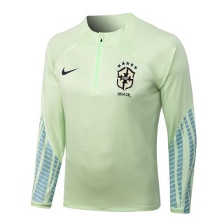 Sudadera De Training Brasil Top 2023 Verde Sudadera De Training Brasil Top 2023 Verde