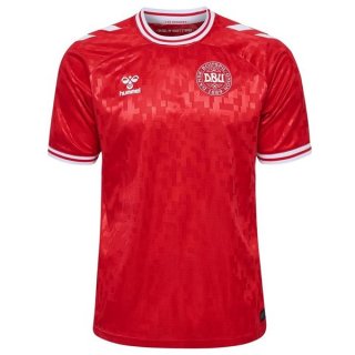 Tailandia Camiseta Dinamarca Primera Equipación 2024 Tailandia Camiseta Dinamarca Primera Equipación 2024