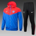 Rompevientos PSG Conjunto Completo 2025/2026 Rojo Azul Rompevientos PSG Conjunto Completo 2025/2026 Rojo Azul