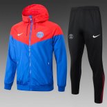 Rompevientos PSG Conjunto Completo 2025/2026 Rojo Azul