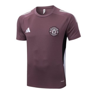 Camiseta Entrenamiento Manchester United 2025/2026 Purpura 3 Camiseta Entrenamiento Manchester United 2025/2026 Purpura 3