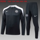 Ninos Sudadera De Training Chelsea 2025/2026 Gris 5