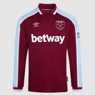 Primera Equipación Tailandia Camiseta West Ham United ML 2021/2022 Primera Equipación Tailandia Camiseta West Ham United ML 2021/2022