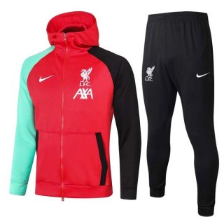 Chandal Con Capucha Paris Saint Germain 2022 Rojo Negro 3 Chandal Con Capucha Paris Saint Germain 2022 Rojo Negro 3