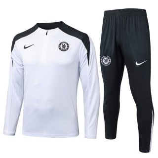 Sudadera De Training Chelsea 2025/2026 Blanco 5 Sudadera De Training Chelsea 2025/2026 Blanco 5