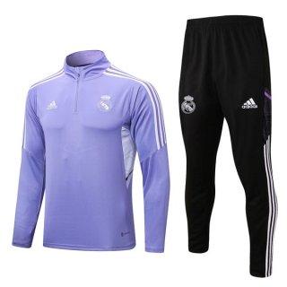 Sudadera De Training Real Madrid 2022/2023 Purpura Negro Sudadera De Training Real Madrid 2022/2023 Purpura Negro
