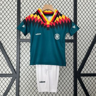 Camiseta Alemania Segunda Equipación Retro Niño 1994 Camiseta Alemania Segunda Equipación Retro Niño 1994
