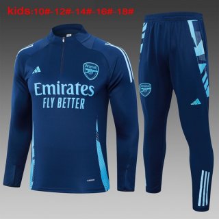 Niños Sudadera De Training Arsenal 2024/2025 Azul 3 Niños Sudadera De Training Arsenal 2024/2025 Azul 3