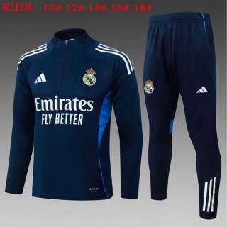 Ninos Sudadera De Training Real Madrid 2026/2027 Azul