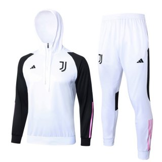 Sudadera Con Capucha Juventus 2024 Blanco 2 Sudadera Con Capucha Juventus 2024 Blanco 2