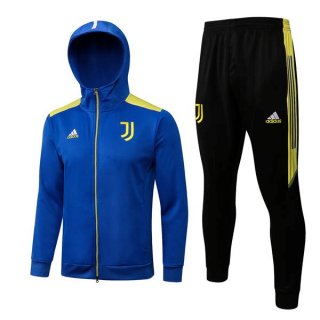 Chandal Con Capucha Juventus 2022/2023 Azul Chandal Con Capucha Juventus 2022/2023 Azul