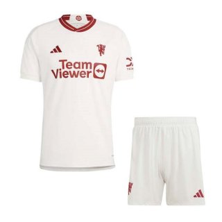 Camiseta Manchester United Tercera Equipación Niño 2023/2024 Camiseta Manchester United Tercera Equipación Niño 2023/2024