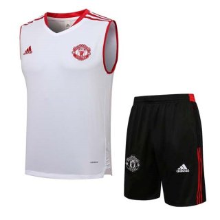 Camiseta Manchester United Sin Mangas Conjunto Completo 2021/2022 Camiseta Manchester United Sin Mangas Conjunto Completo 2021/2022
