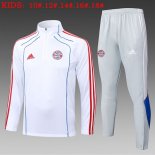 Ninos Sudadera De Training Bayern Munich 2025/2026 Blanco 5