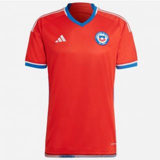 Tailandia Camiseta Chile Primera Equipación 2022/2023 Rojo Tailandia Camiseta Chile Primera Equipación 2022/2023 Rojo