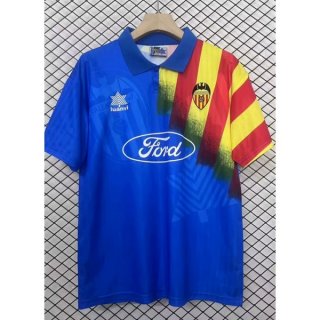 Tailandia Camiseta Valencia Segunda Equipación Retro 1995-1996 Tailandia Camiseta Valencia Segunda Equipación Retro 1995-1996