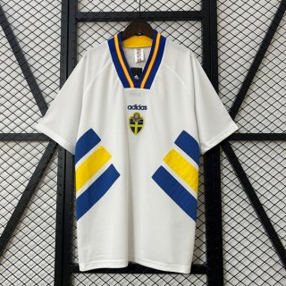 Tailandia Camiseta Suecia Segunda Equipación Retro 1994 Tailandia Camiseta Suecia Segunda Equipación Retro 1994