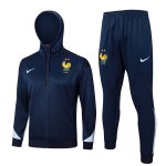 Chandal Con Capucha Francia 2024/2025 Azul 5 Chandal Con Capucha Francia 2024/2025 Azul 5