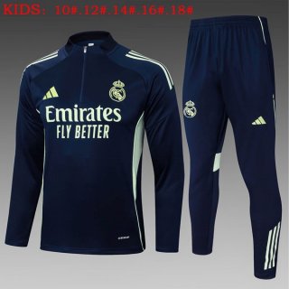 Ninos Sudadera De Training Real Madrid 2025/2026 Azul 7 Ninos Sudadera De Training Real Madrid 2025/2026 Azul 7