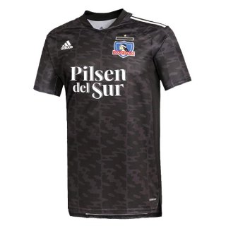 Segunda Equipación Tailandia Camiseta Colo Colo 2021/2022 Negro Segunda Equipación Tailandia Camiseta Colo Colo 2021/2022 Negro