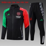 Ninos Chandal Arsenal 2024/2025 Negro