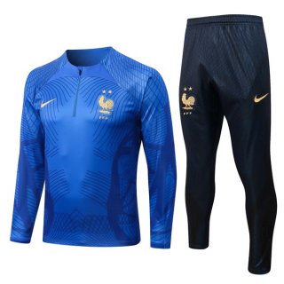 Sudadera De Training France 2023 Azul 4 Sudadera De Training France 2023 Azul 4