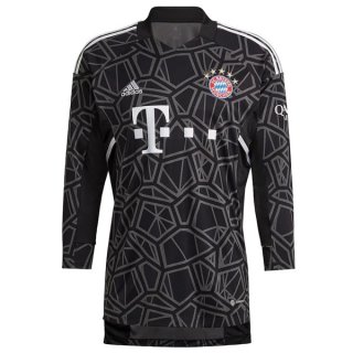 Tailandia Camiseta Bayern Munich Portero 2022/2023 Negro Tailandia Camiseta Bayern Munich Portero 2022/2023 Negro