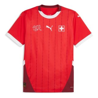 Tailandia Camiseta Suiza Primera Equipación 2024 Tailandia Camiseta Suiza Primera Equipación 2024