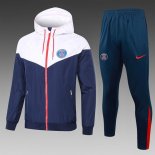 Rompevientos PSG Conjunto Completo 2025/2026 Blanco Azul