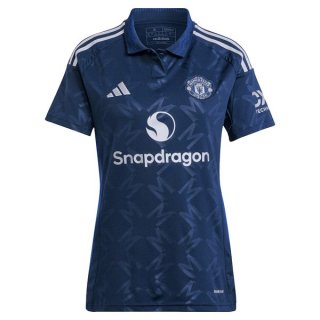 Camiseta Manchester United Segunda Equipación Mujer 2024/2025 Camiseta Manchester United Segunda Equipación Mujer 2024/2025