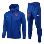 Chandal Con Capucha Barcelona 2021/2022 Azul Chandal Con Capucha Barcelona 2021/2022 Azul