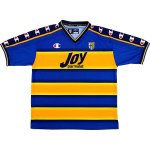 Primera Equipación Tailandia Camiseta Parma Champion Retro 2001 2002 Amarillo