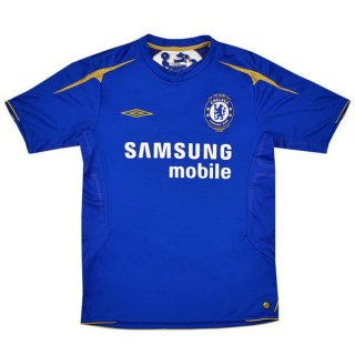 Primera Equipación Tailandia Camiseta Chelsea Retro 2005 2006 Azul Primera Equipación Tailandia Camiseta Chelsea Retro 2005 2006 Azul