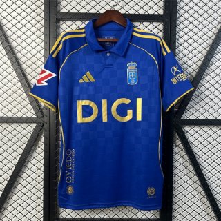 Tailandia Camiseta Real Oviedo Primera Equipación 2025/2026 Tailandia Camiseta Real Oviedo Primera Equipación 2025/2026