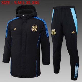 Abrigo Argentina Conjunto Completo 2024/2025 Negro 3 Abrigo Argentina Conjunto Completo 2024/2025 Negro 3