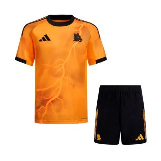 Camiseta AS Roma Segunda Equipación Niño 2025/2026