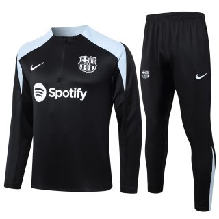 Sudadera De Training Barcelona 2024/2025 Negro Gris 3 Sudadera De Training Barcelona 2024/2025 Negro Gris 3