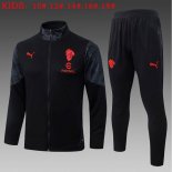 Ninos Chandal AC Milan 2026/2027 Negro 2