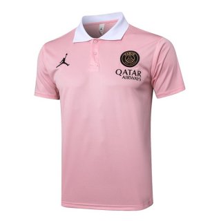 Polo PSG 2025/2026 Rosa Blanco Polo PSG 2025/2026 Rosa Blanco