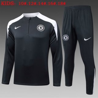 Ninos Sudadera De Training Chelsea 2025/2026 Gris 5 Ninos Sudadera De Training Chelsea 2025/2026 Gris 5